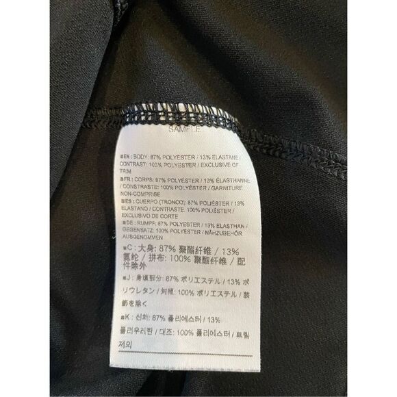 Arcteryx Womens 1/2 Zip Pullover Lightweight Base Layer Black Grey Sz M - Picture 6 of 7